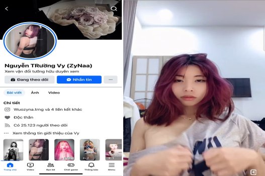 Nguyễn Tường Vy sướng với con cu mới