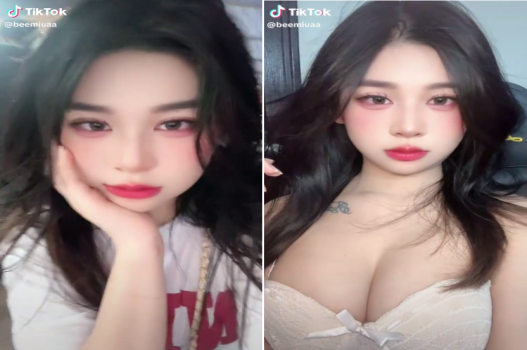 TikTok gái đẹp nằm ngửa phê mây phê mộng